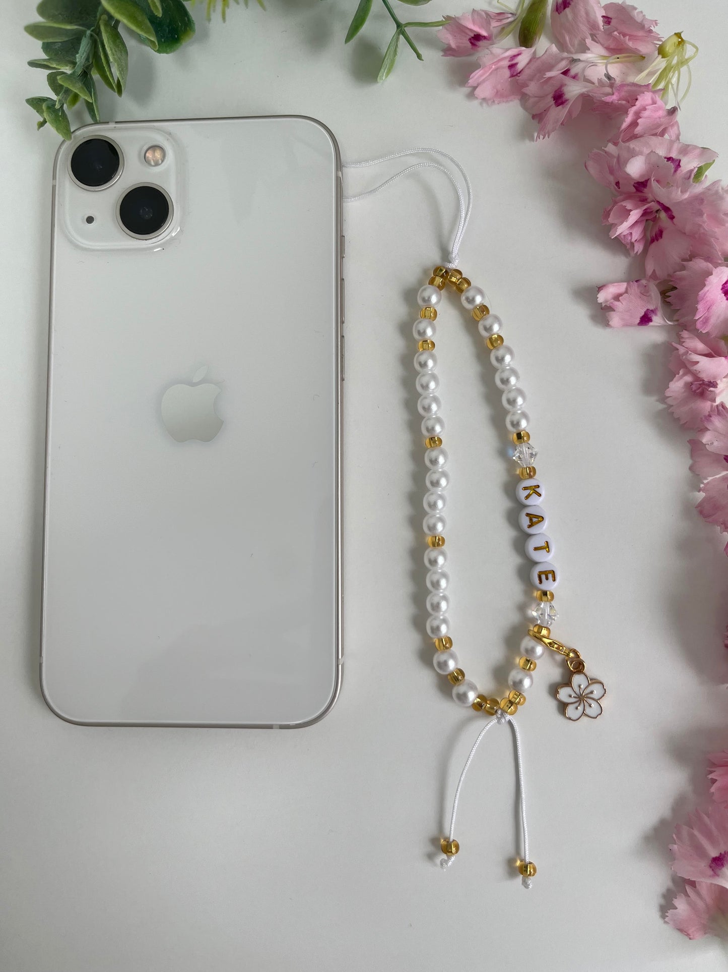 Pearl Phone Charm