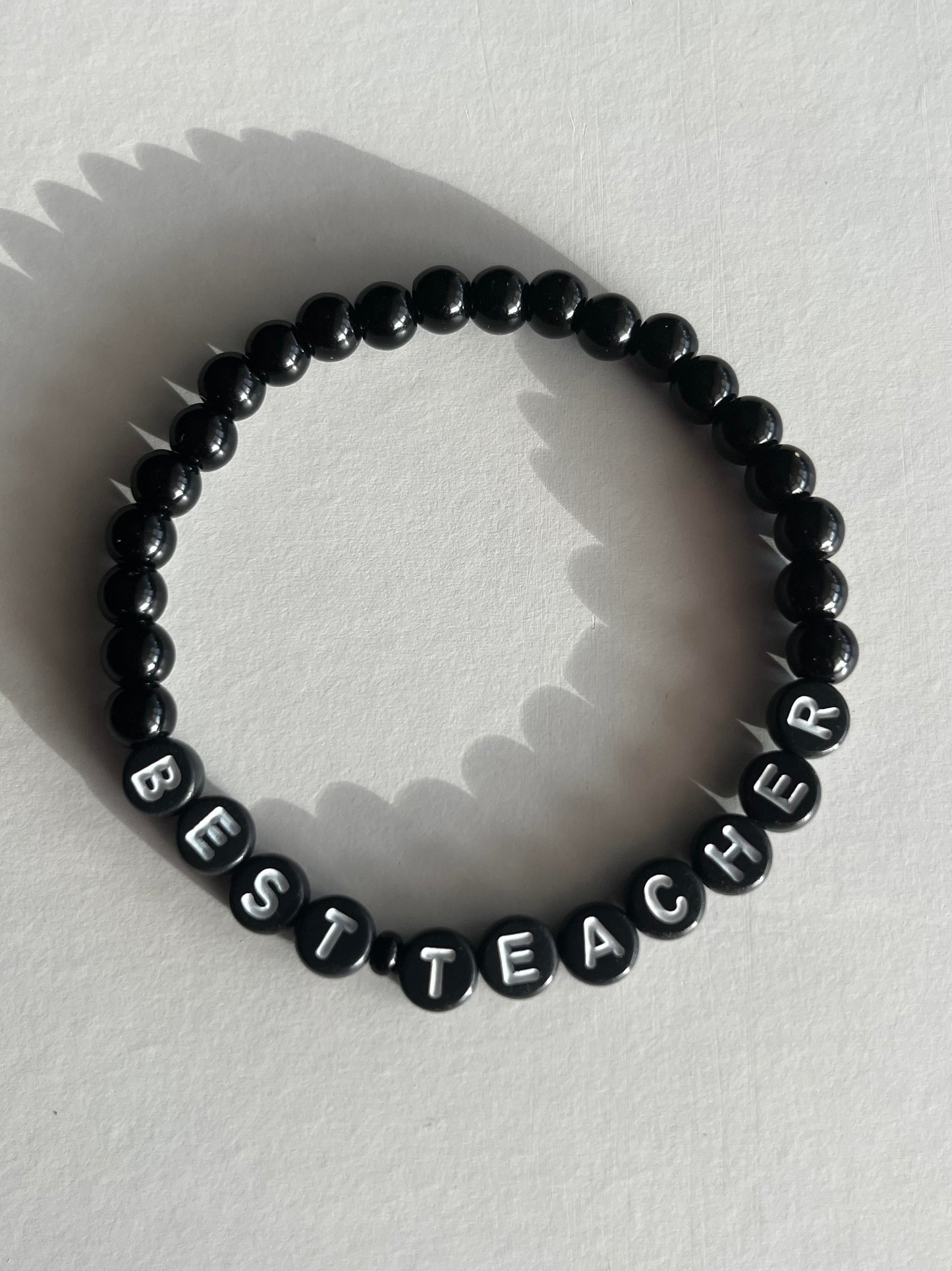 Best Teacher Bracelet