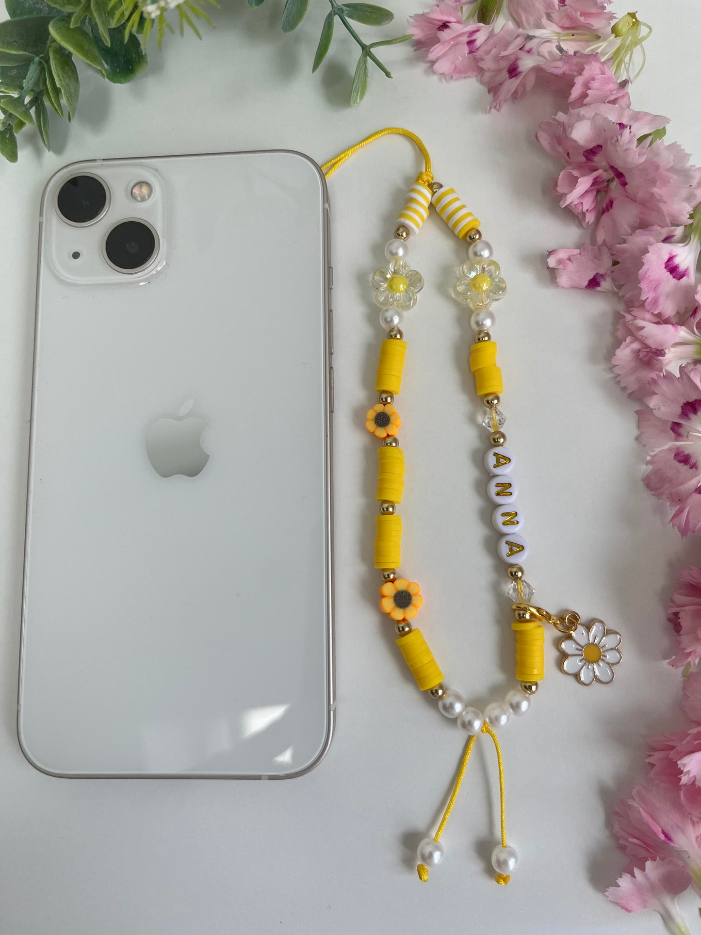 Phone Charm Yellow