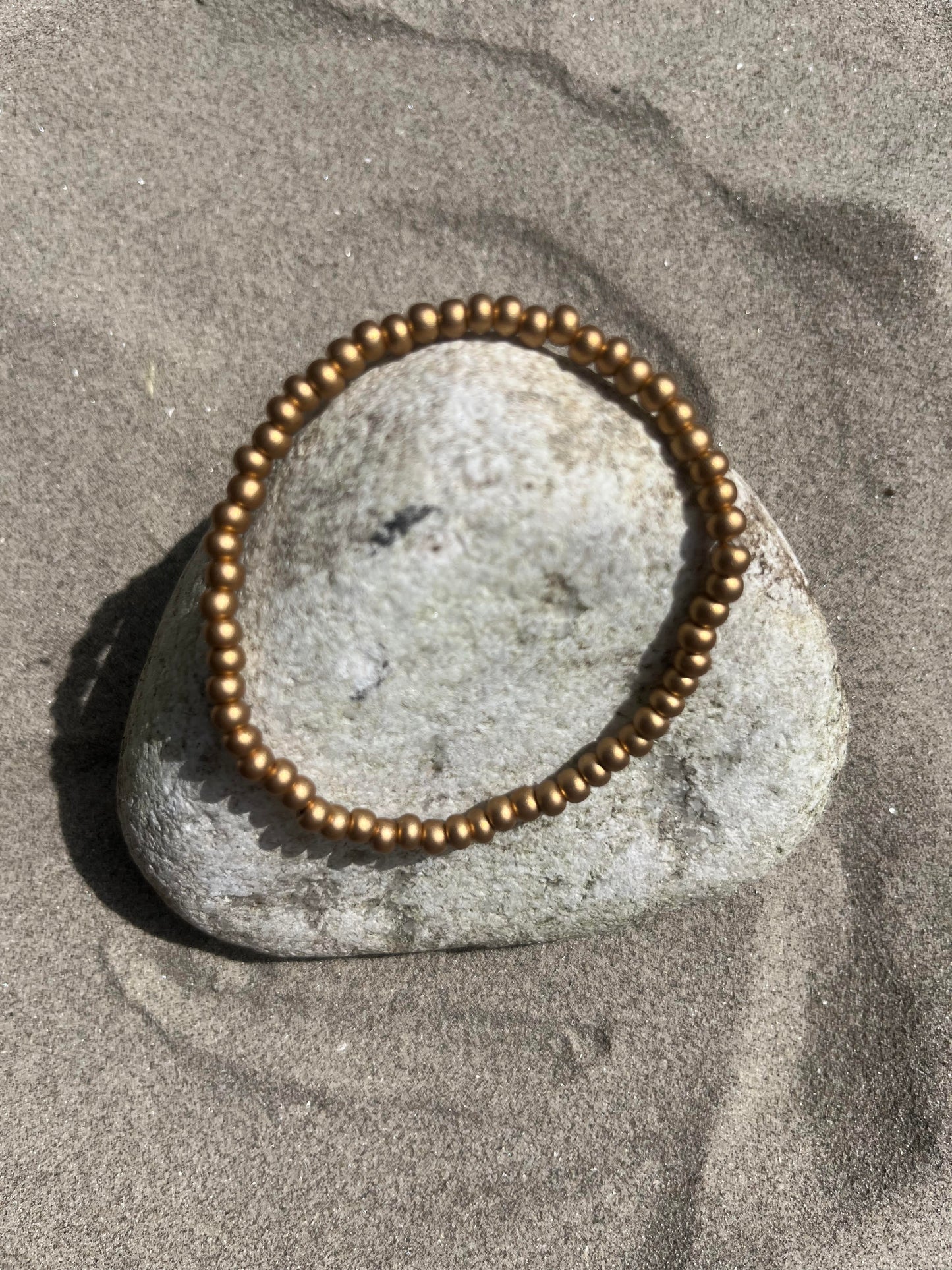 Sead Bead Bracelet - Bronze