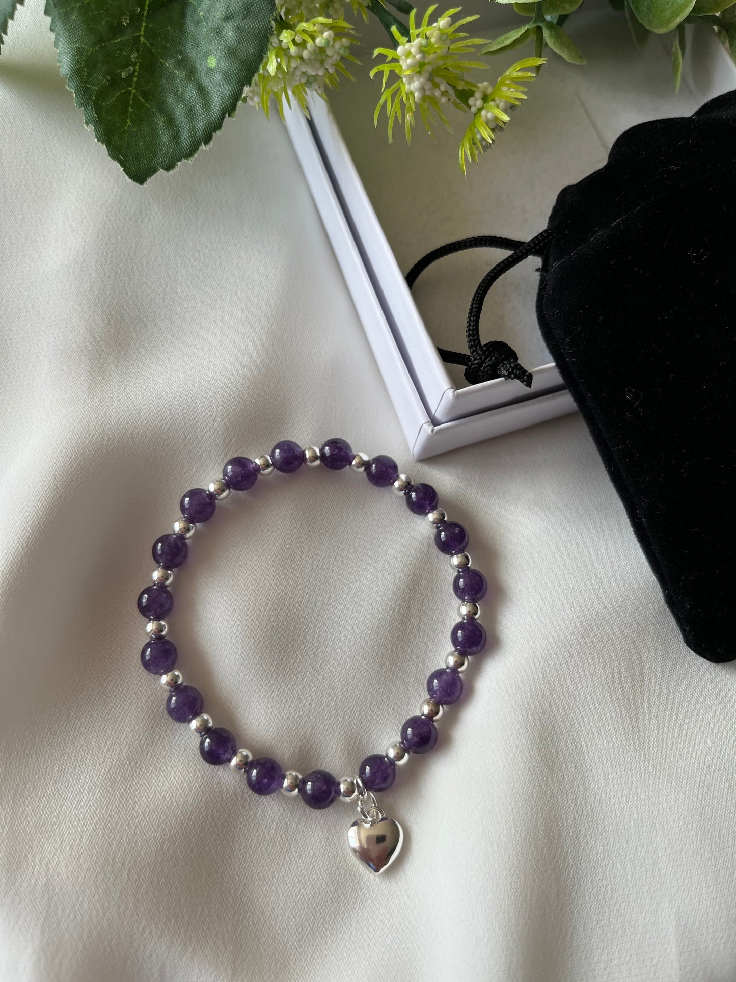 Amethyst Crystal Bracelet