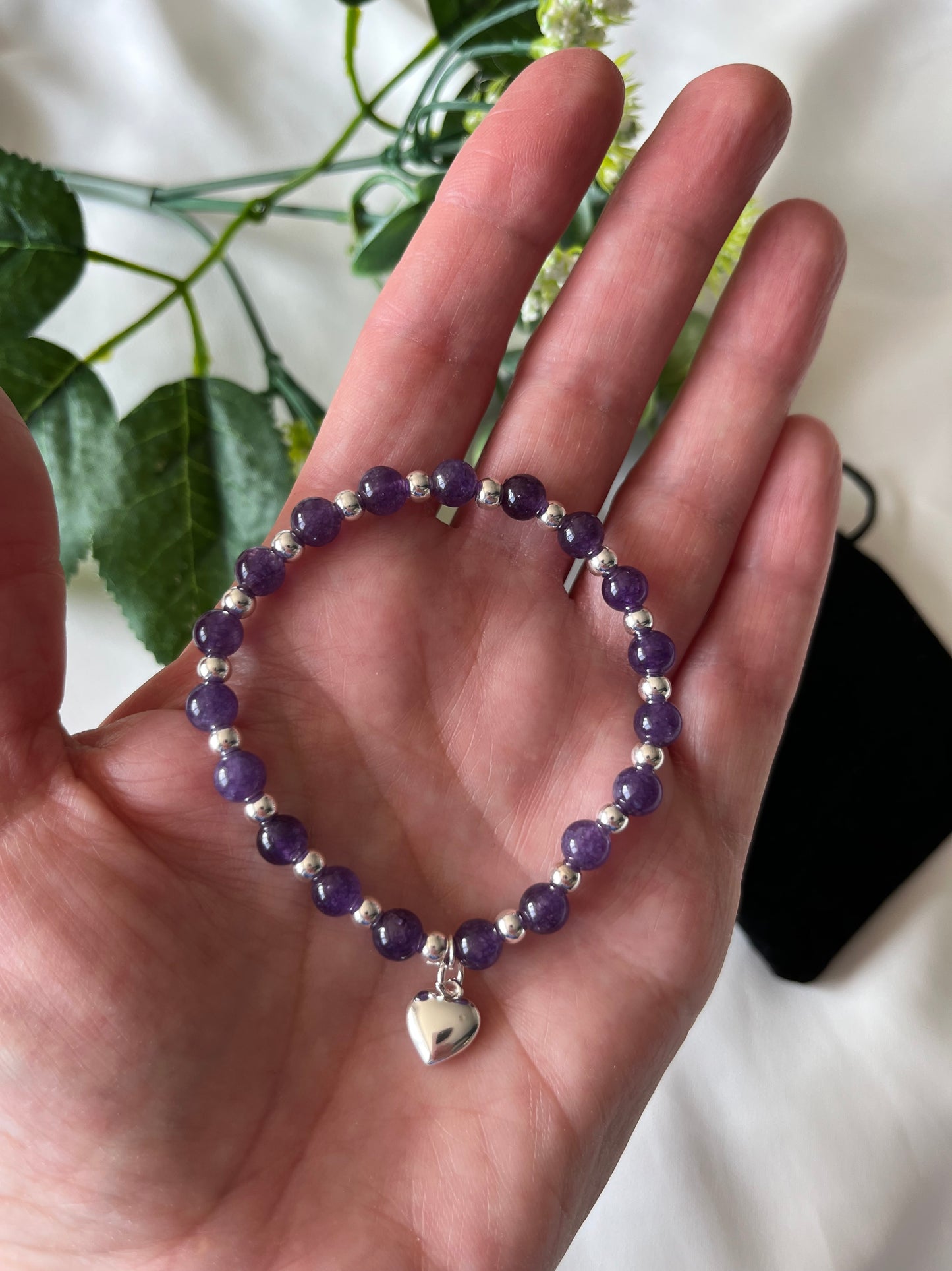 Amethyst Crystal Bracelet