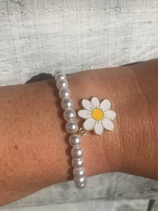 Bracelet Charm - Daisy