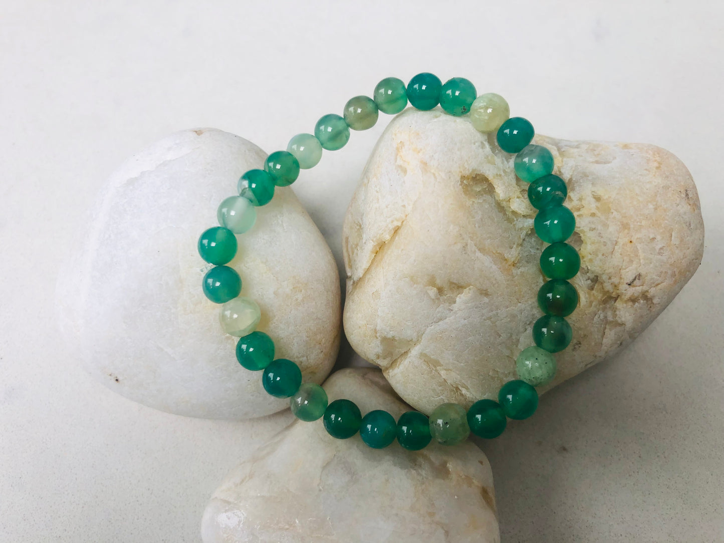 Emerald Green Gemstone Bracelet