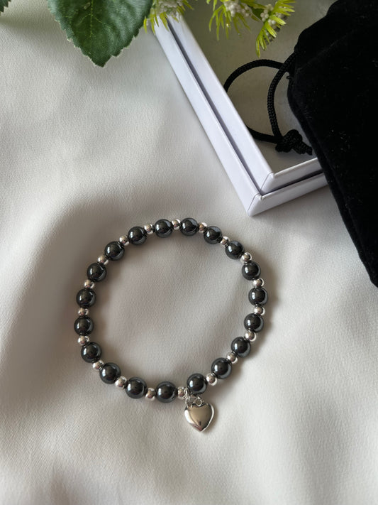 Hematite Crystal Bracelet