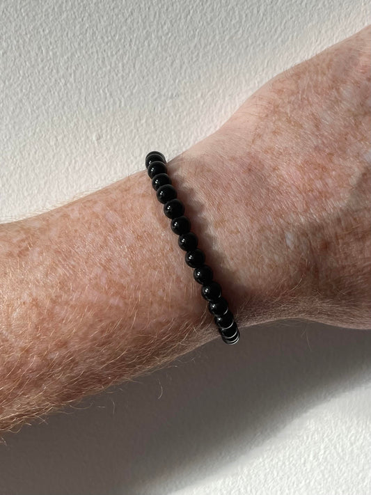 Black Onyx Bracelet for Him