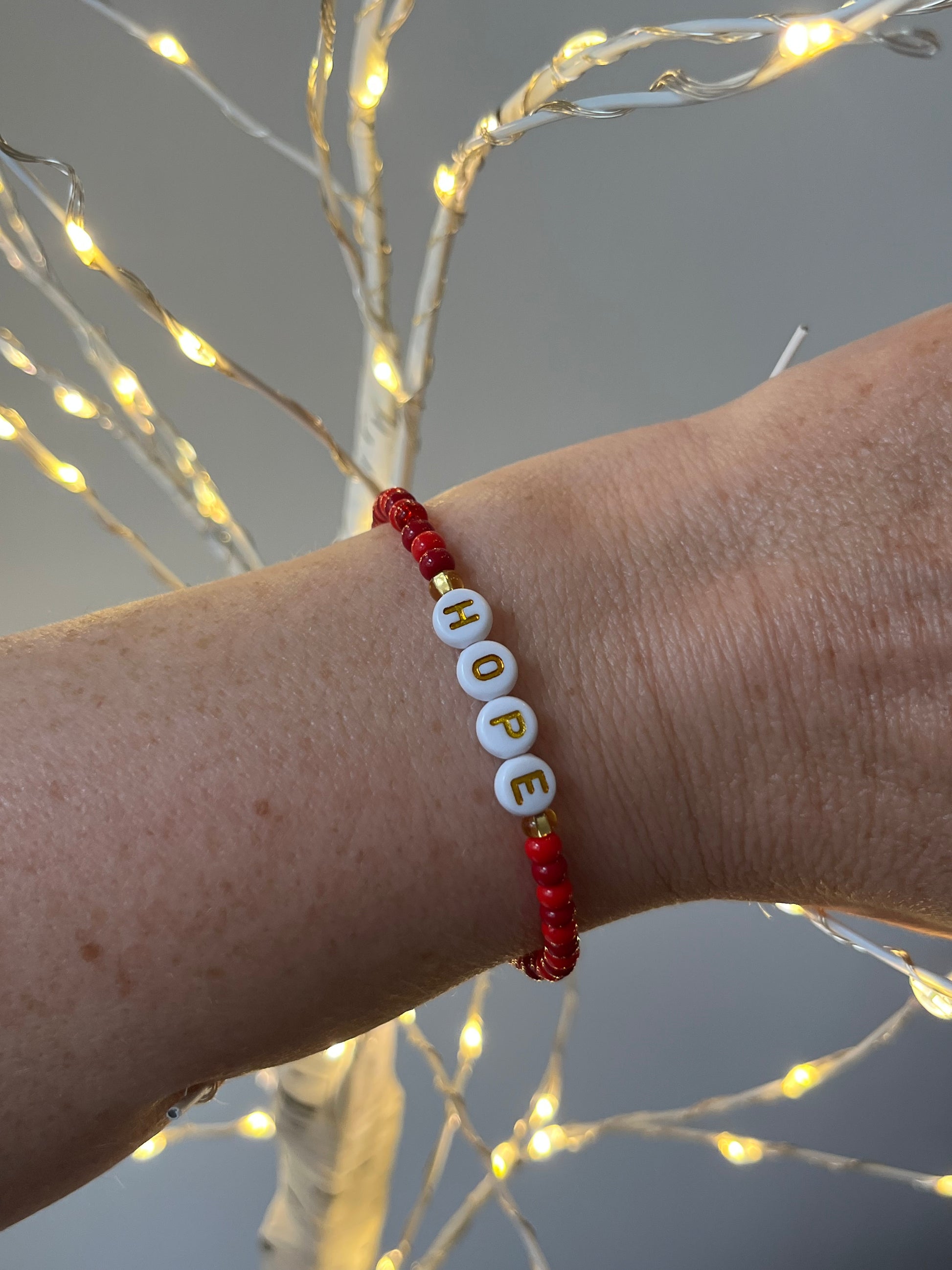 Hope Christmas Bracelet