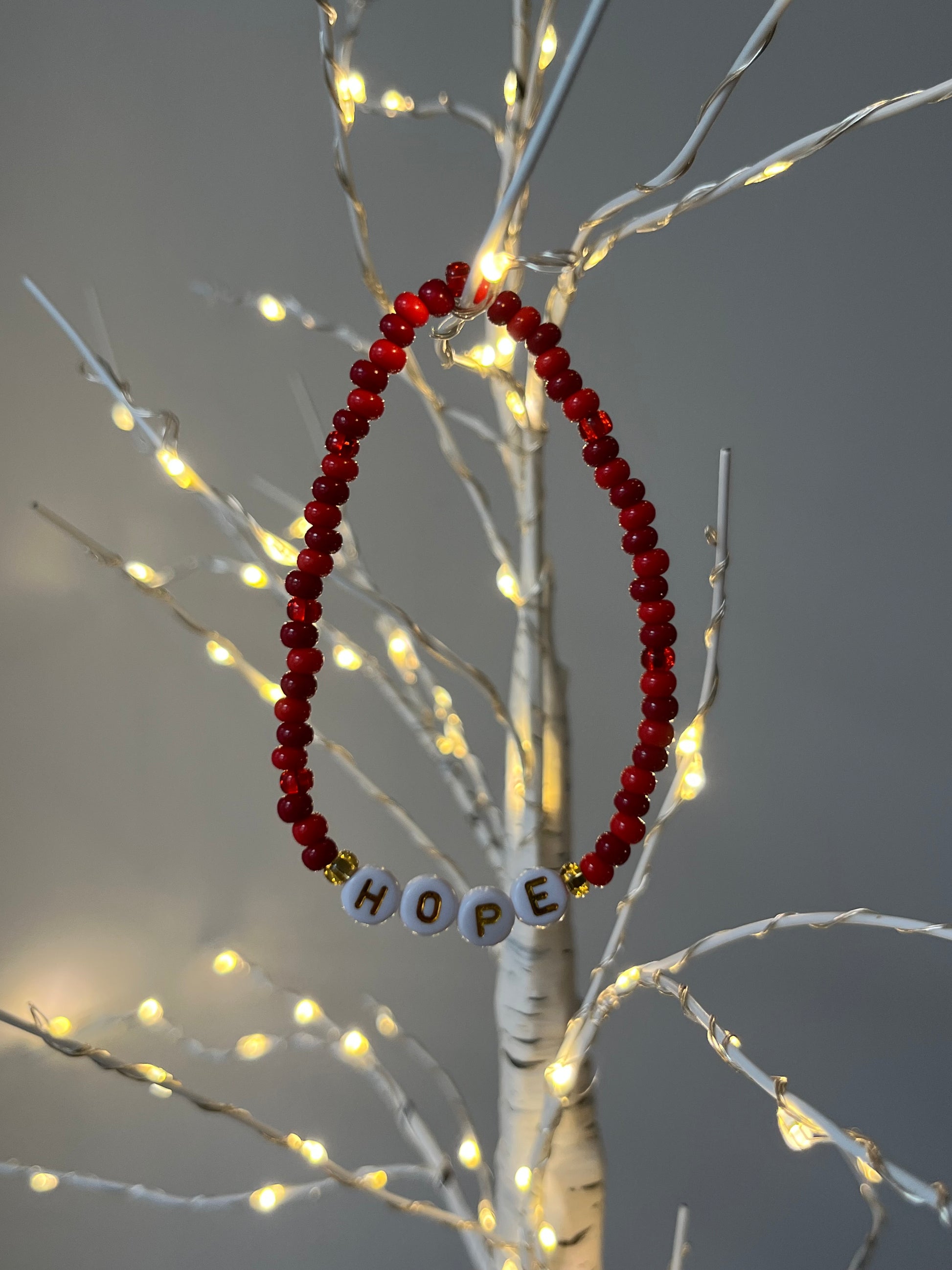 Hope Christmas Bracelet
