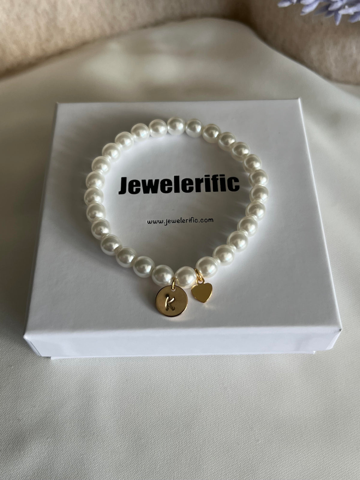 Handmade personalised bracelet crafted in Ireland