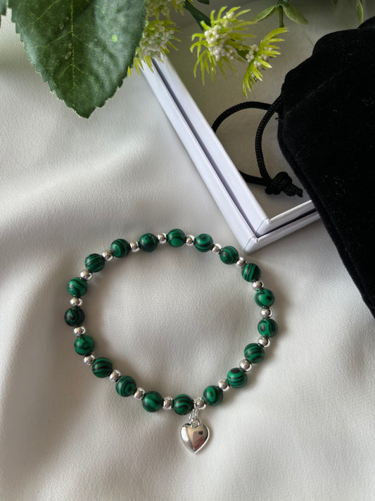 Malachite Crystal Bracelet