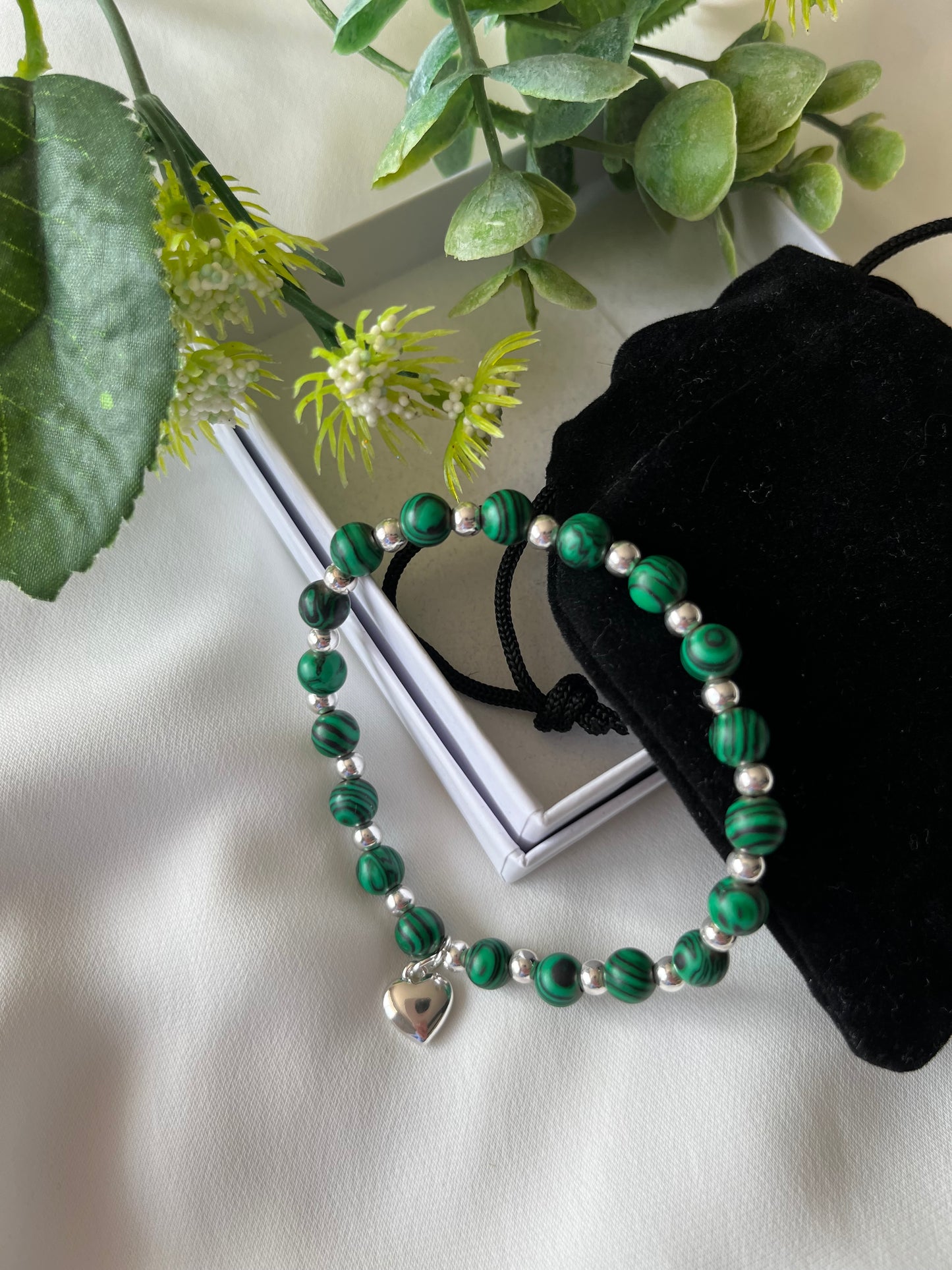 Malachite Crystal Bracelet