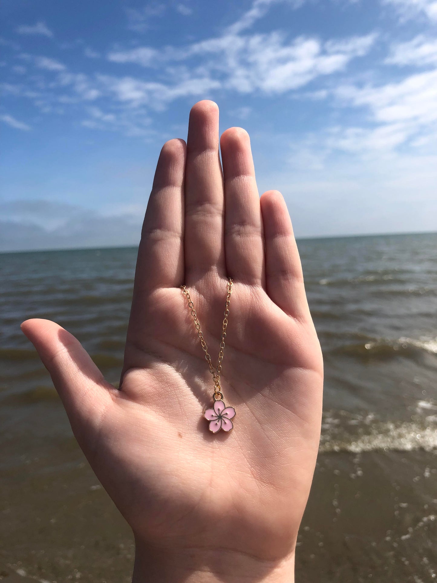 Necklace - Pink Blossom