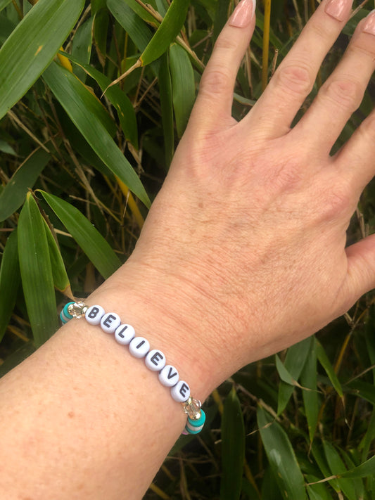 Believe Inspirational Bracelet