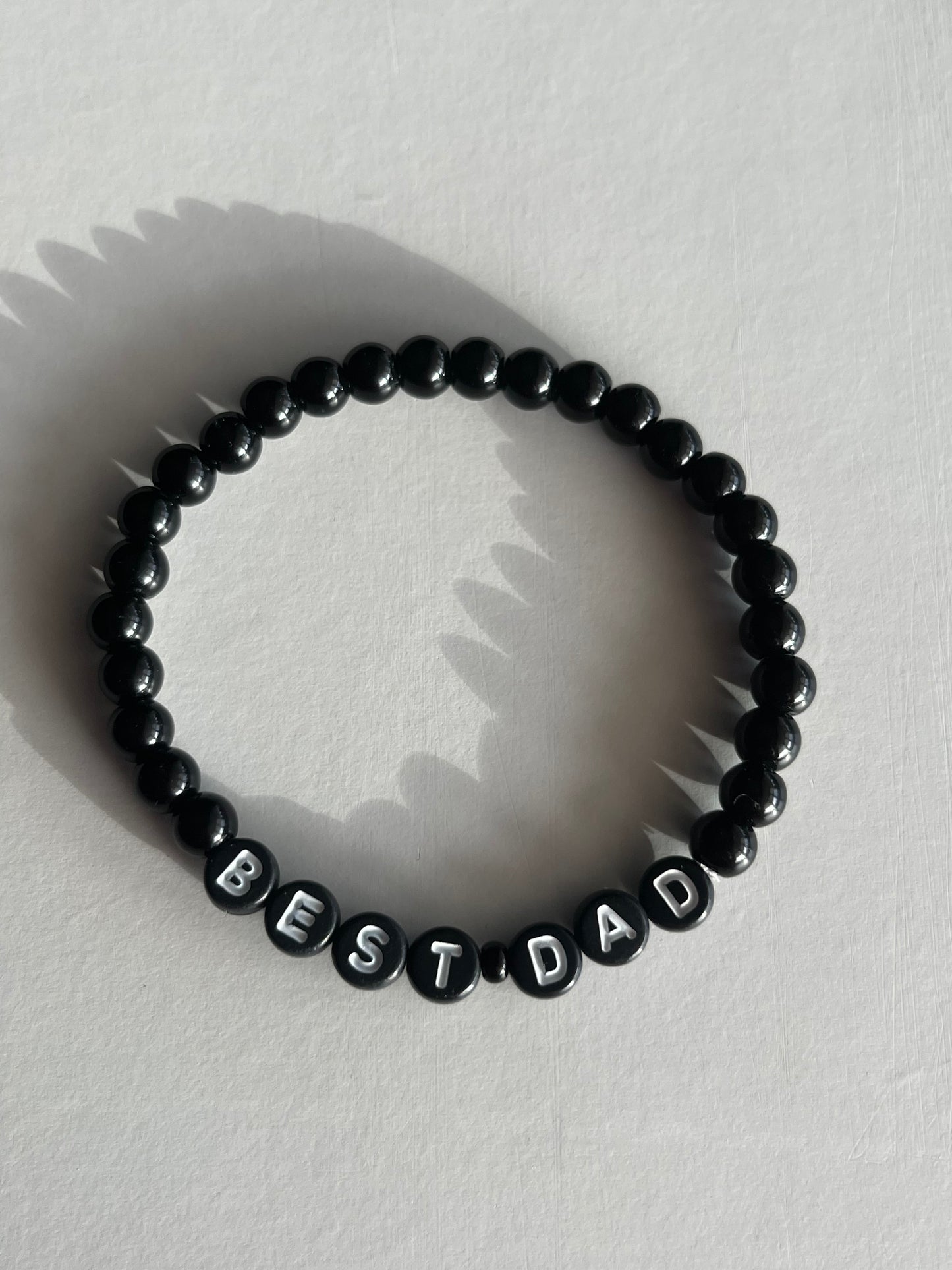 Personalised Name Bracelet Best Dad