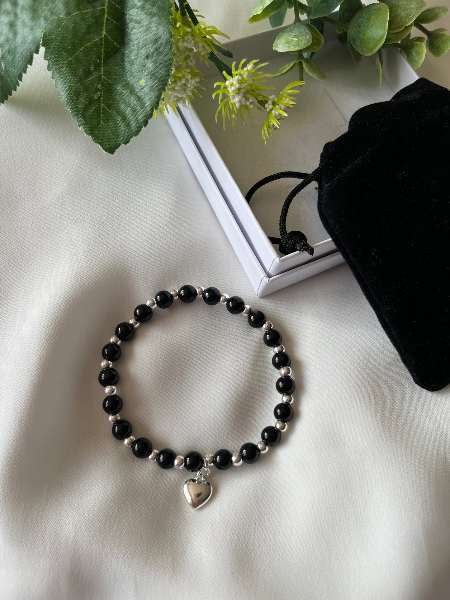 Black Onyx Crystal Bracelet