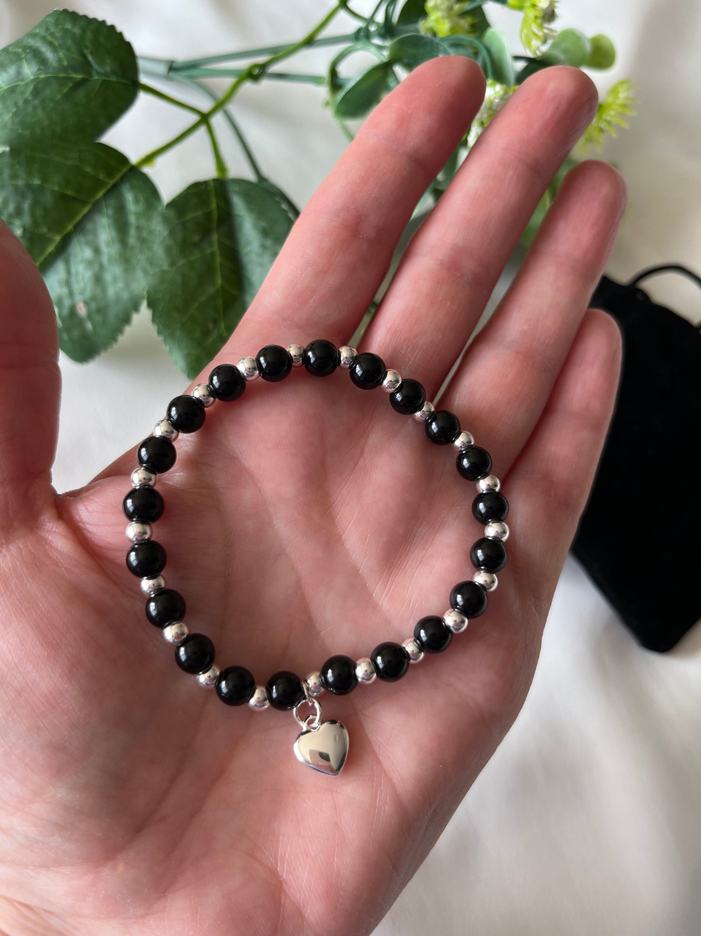 Black Onyx Crystal Bracelet