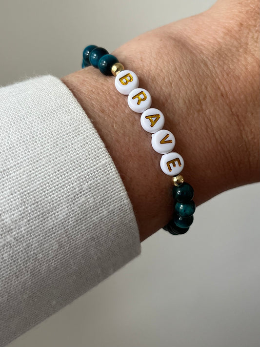 Brave Inspirational Bracelet