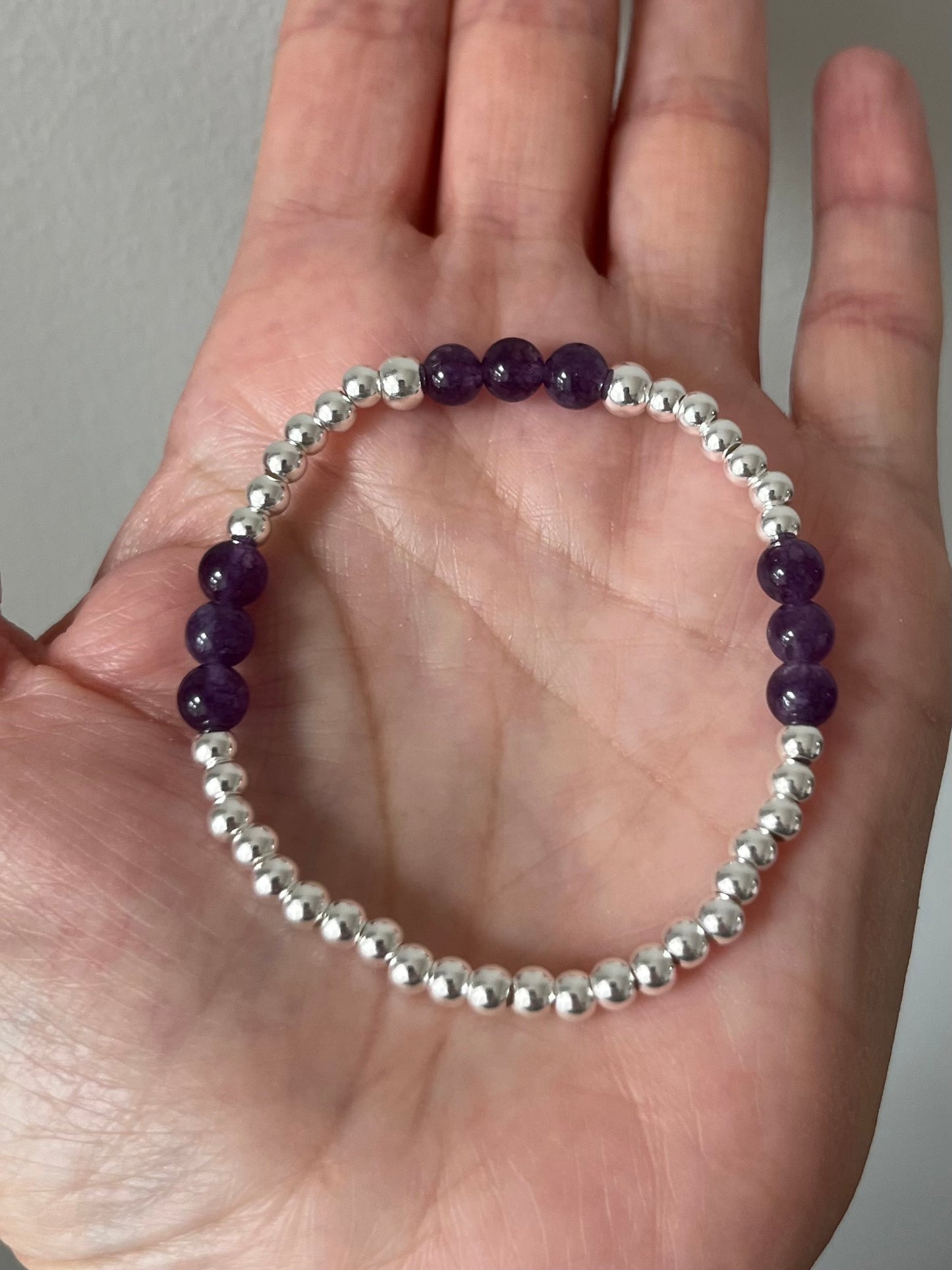 Crystal Amethyst Bracelet