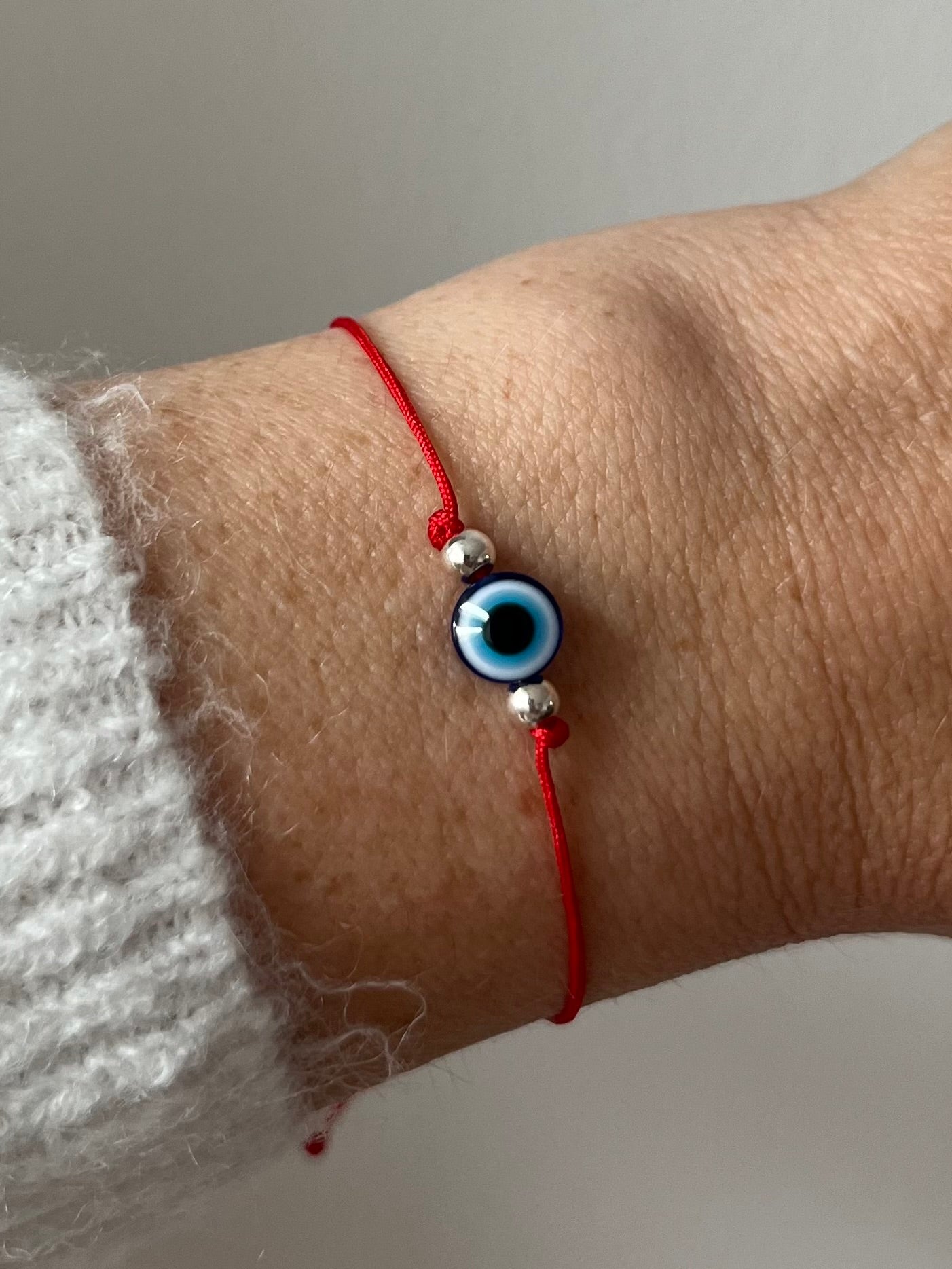 Evil Eye red string bracelet