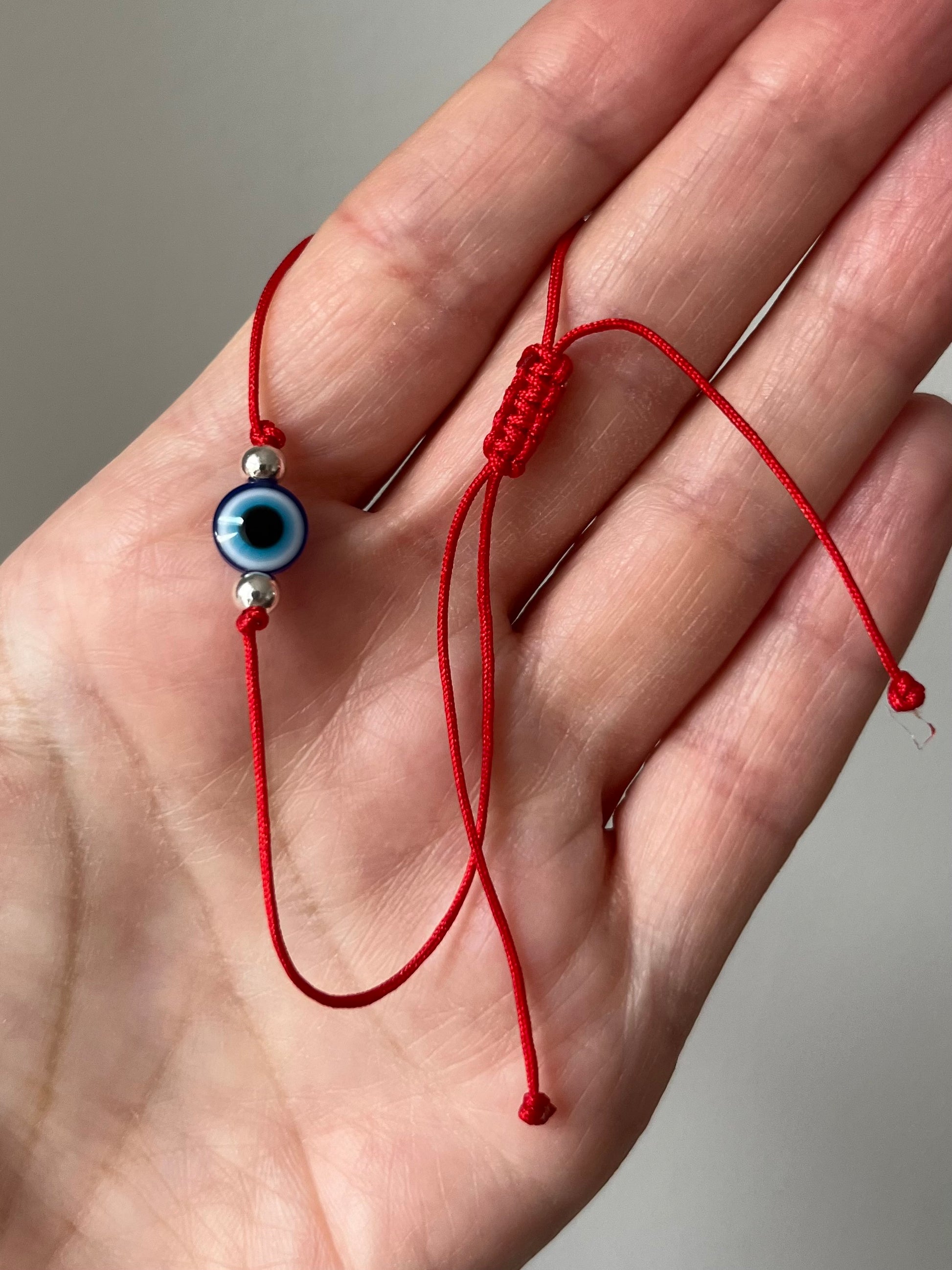 Evil Eye red string bracelet
