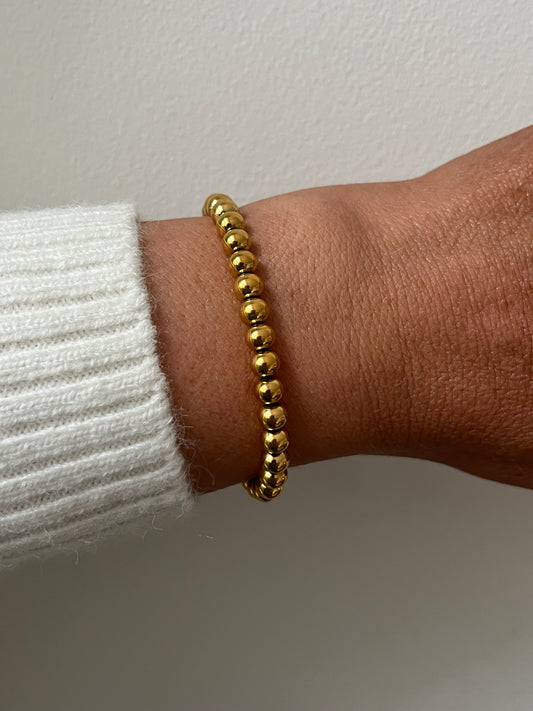 Gold Beaded Bracelet