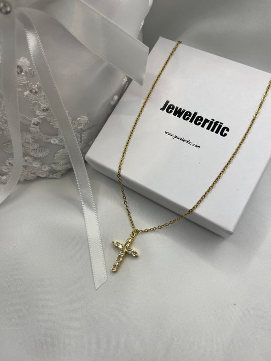 Gold Holy Communion Cross