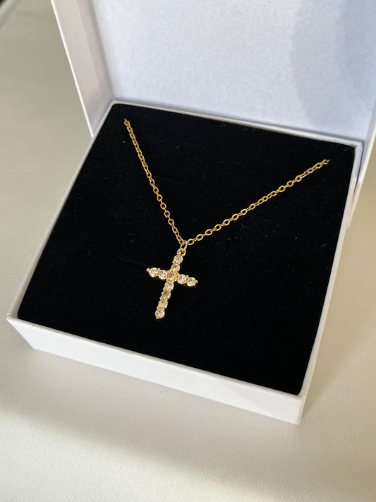 Gold Cross Necklace