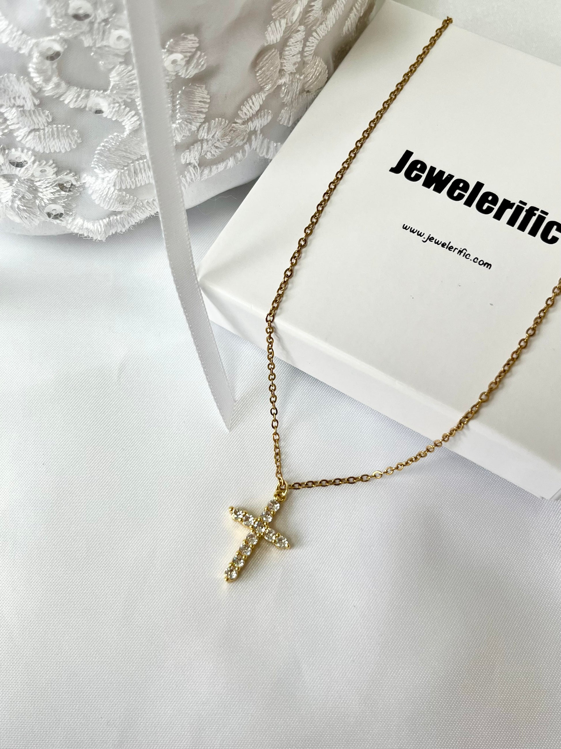 Gold Holy Communion Cross