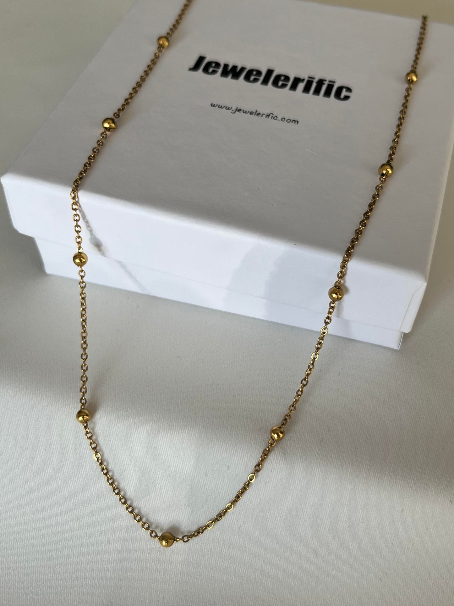 Gold Sphere Necklace