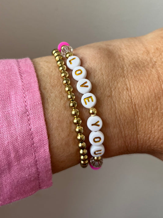 Love You Inspirational Bracelet