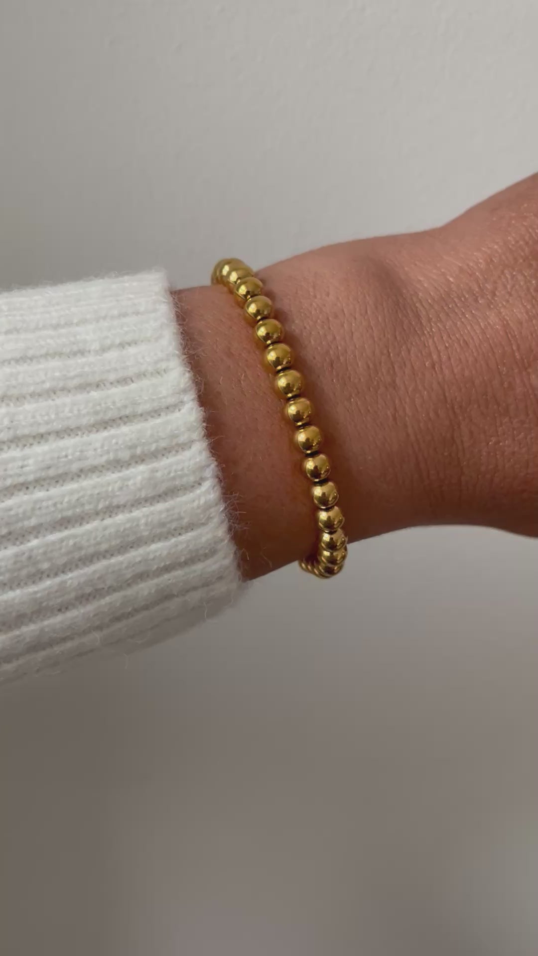 Gold Beaded Bracelet