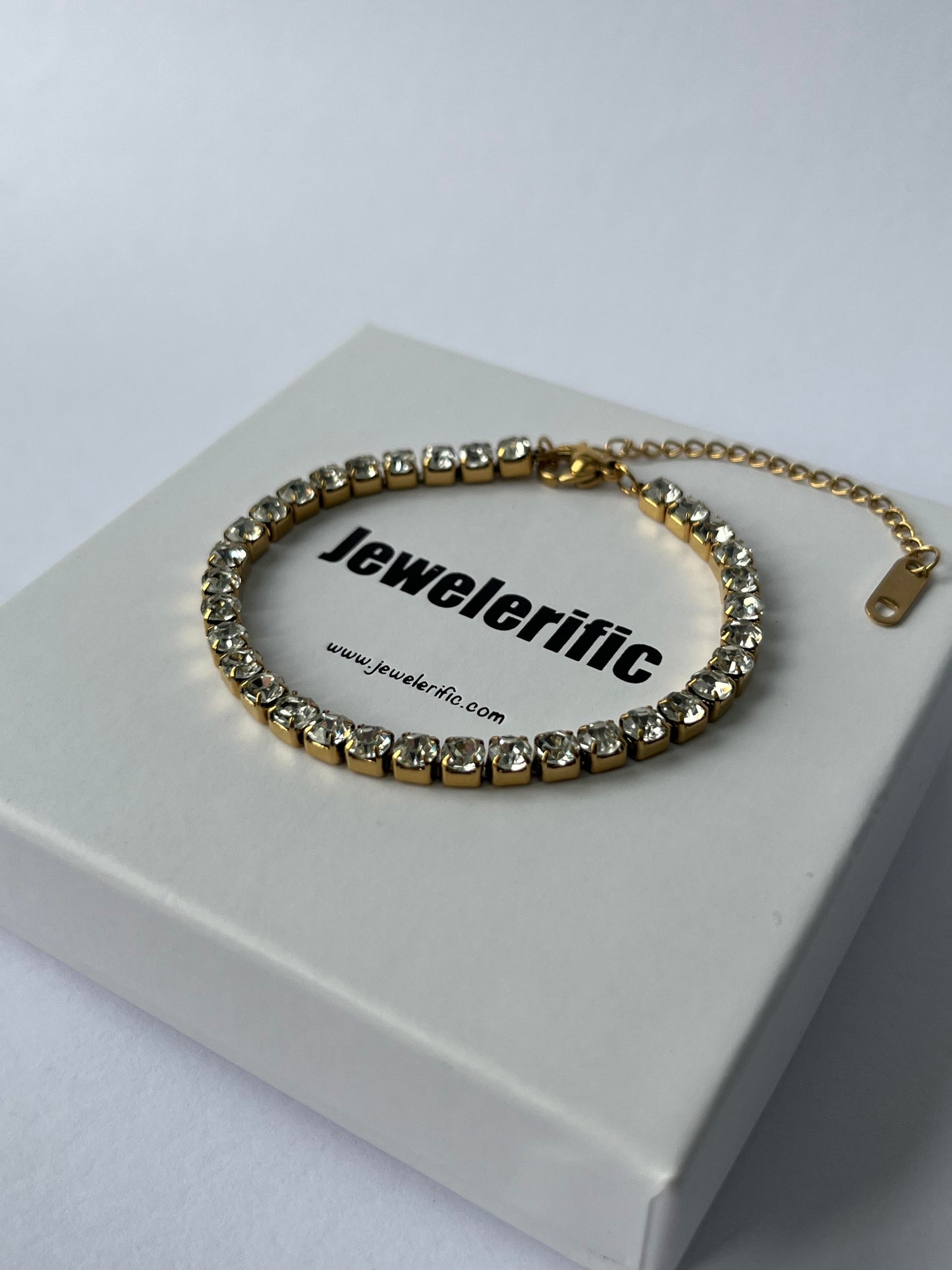 Gold Tennis Bracelet