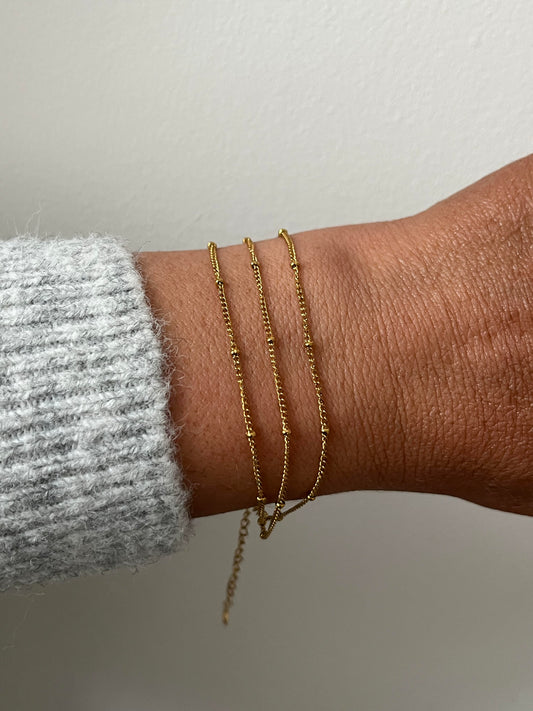 Triple Chain Bracelet